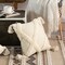 Deerlux 16" Cotton Throw Pillow Cover with White Tufted Large Lattice Pattern and Tassel Corners with Filler QI004307.LC.K - alternate 4